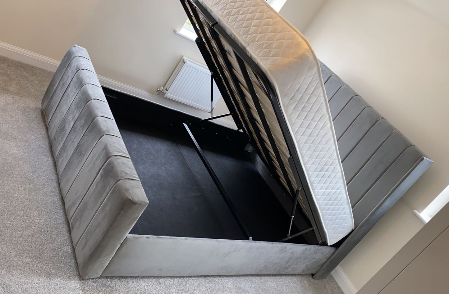 Allistair Panel Bed "Ottomon" FRAME ONLY