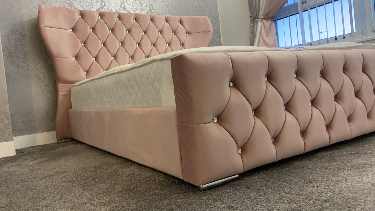 Winged Sleigh "Ottoman" (FRAME ONLY)