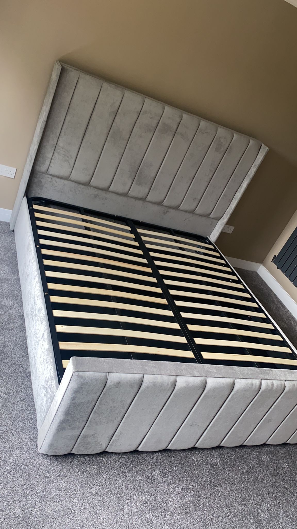 Allistair Panel Bed "Ottomon" FRAME ONLY