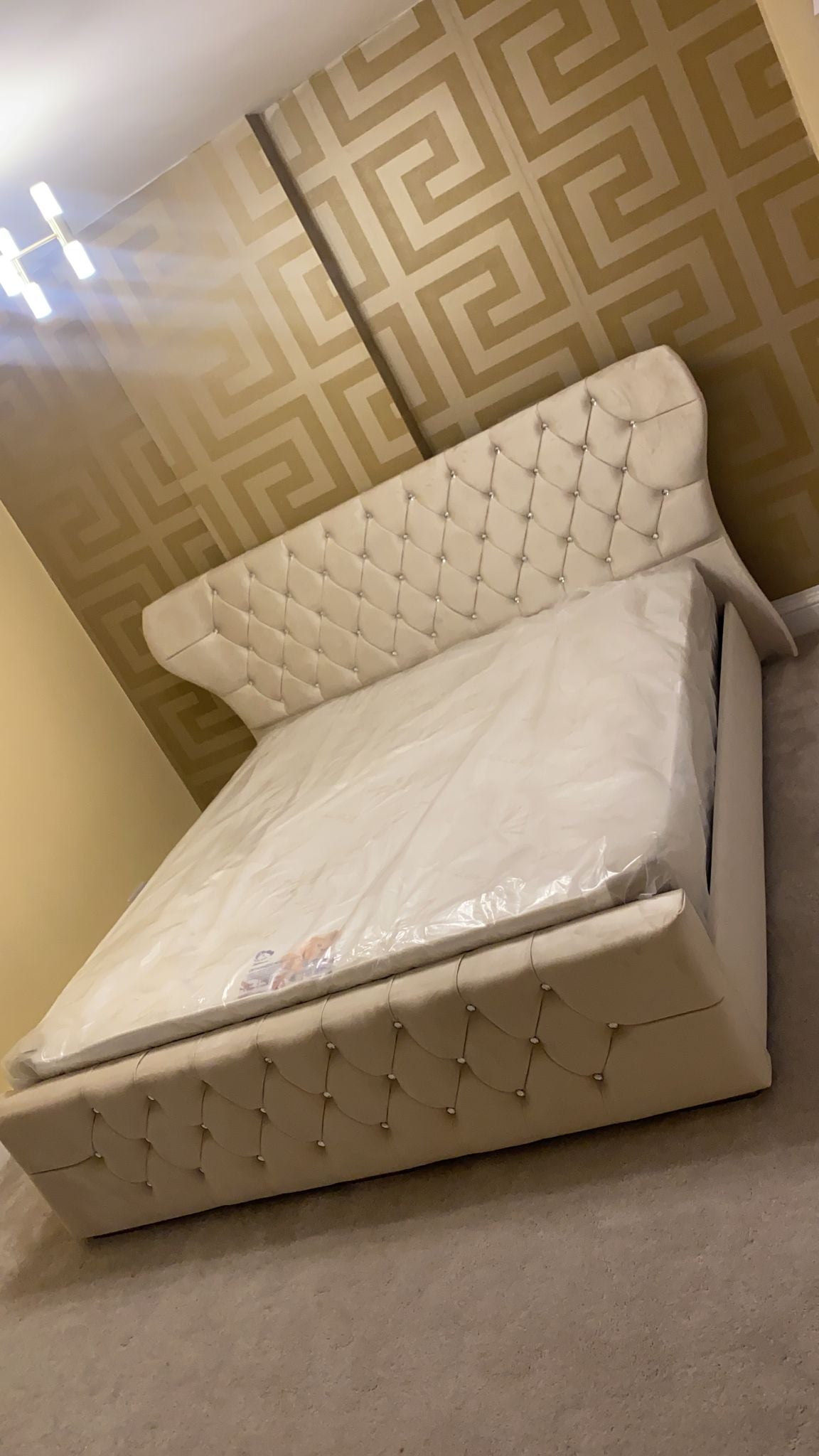 Winged Sleigh "Ottoman" (FRAME ONLY)