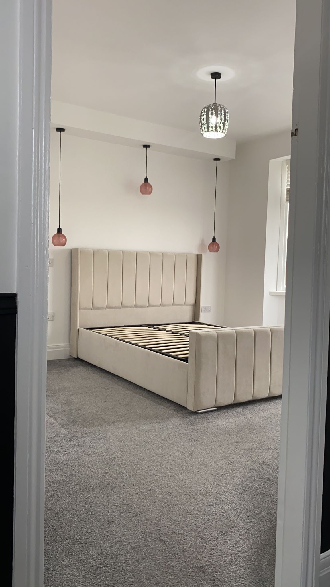 Allistair Panel Bed "Ottomon" FRAME ONLY
