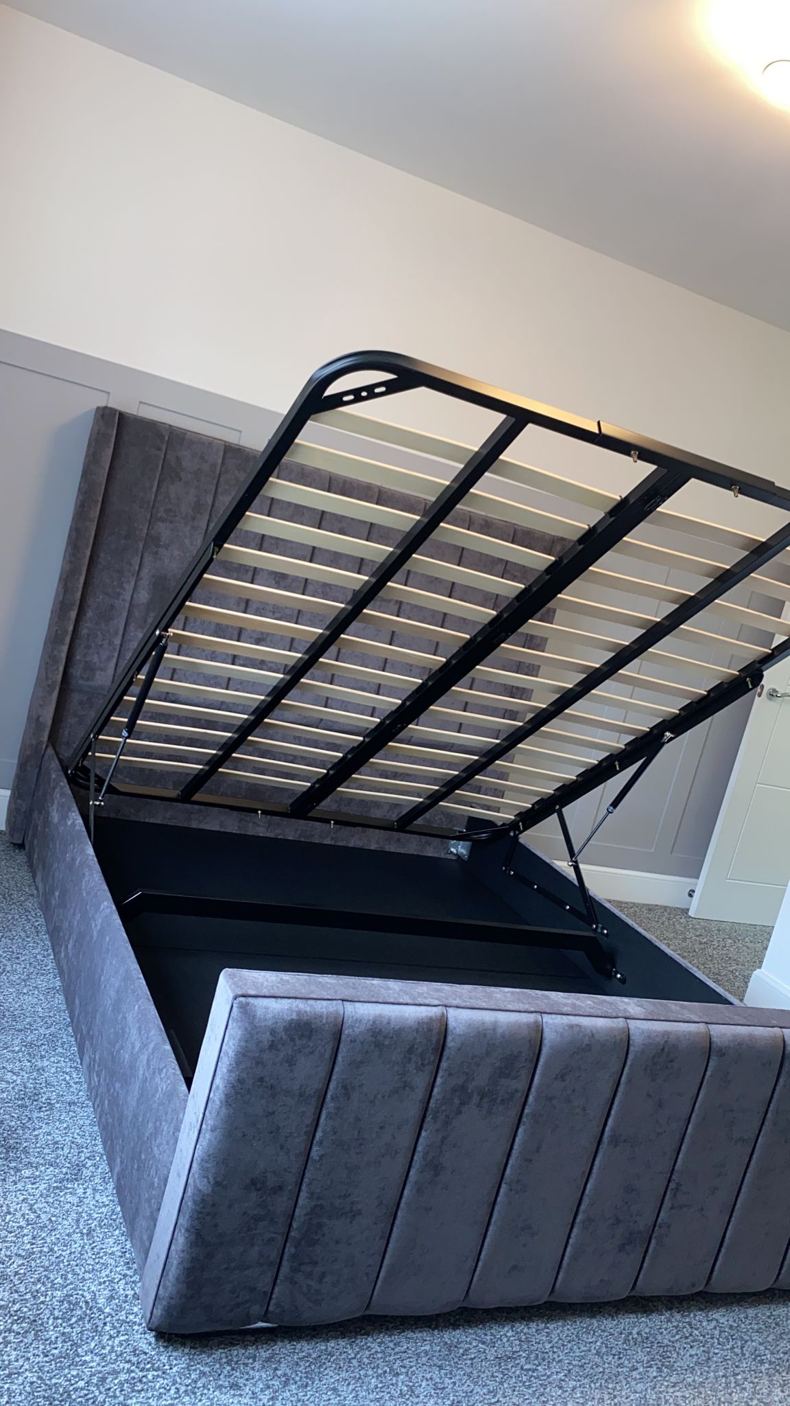 Allistair Panel Bed "Ottomon" FRAME ONLY