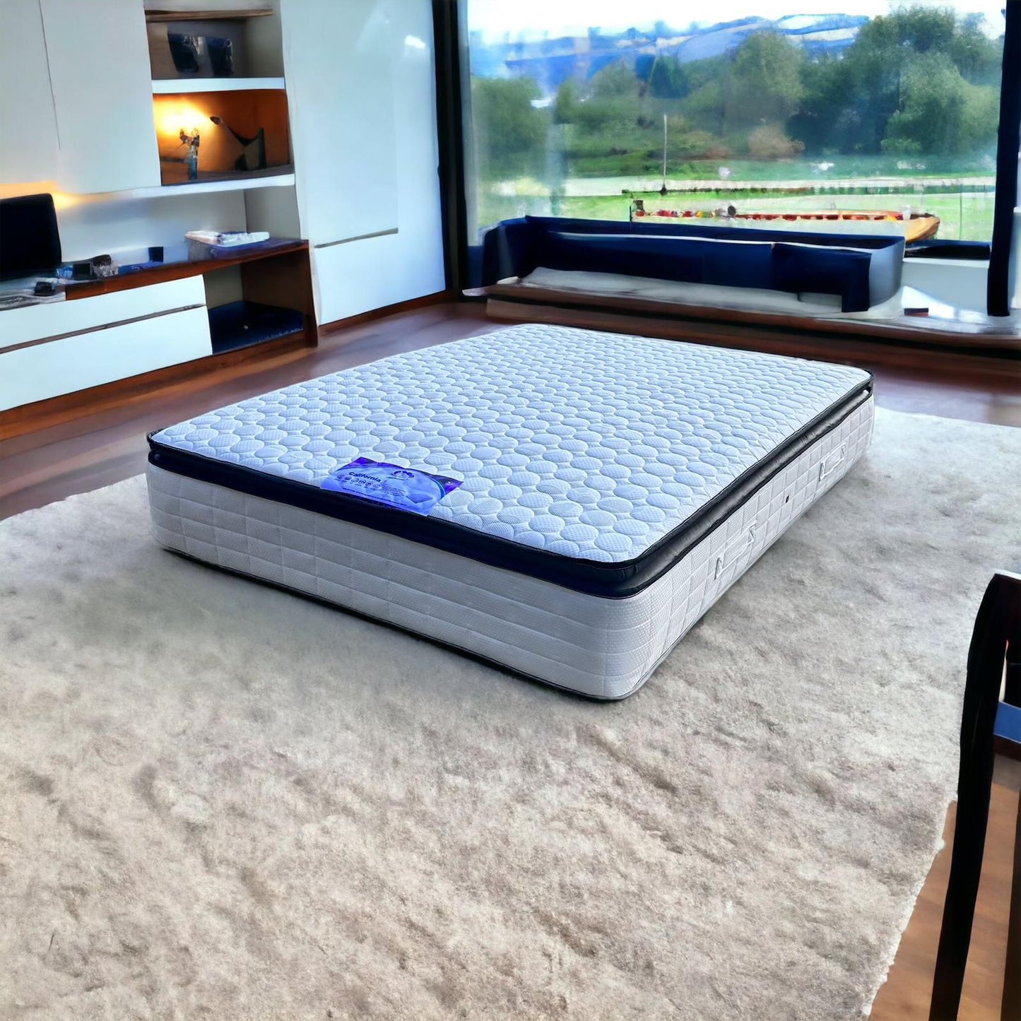 2K PocketSprung with Poly Filling + Mattress Topper