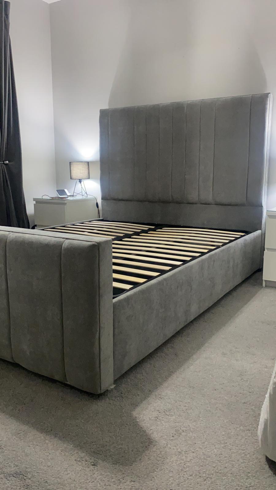 Allistair Panel Bed "Ottomon" FRAME ONLY