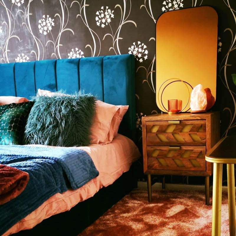 Allistair Panel Bed "Ottomon" FRAME ONLY