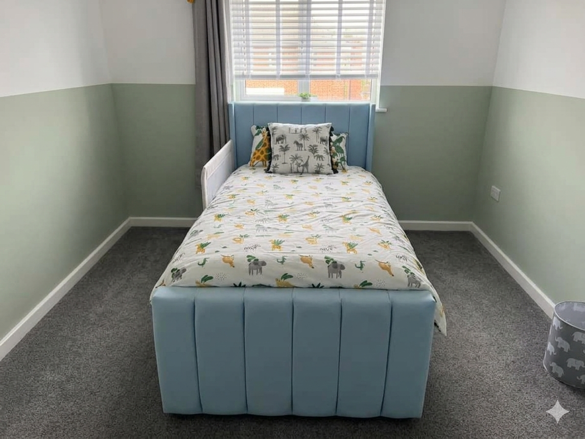 Allistair Panel Bed "Ottomon" FRAME ONLY