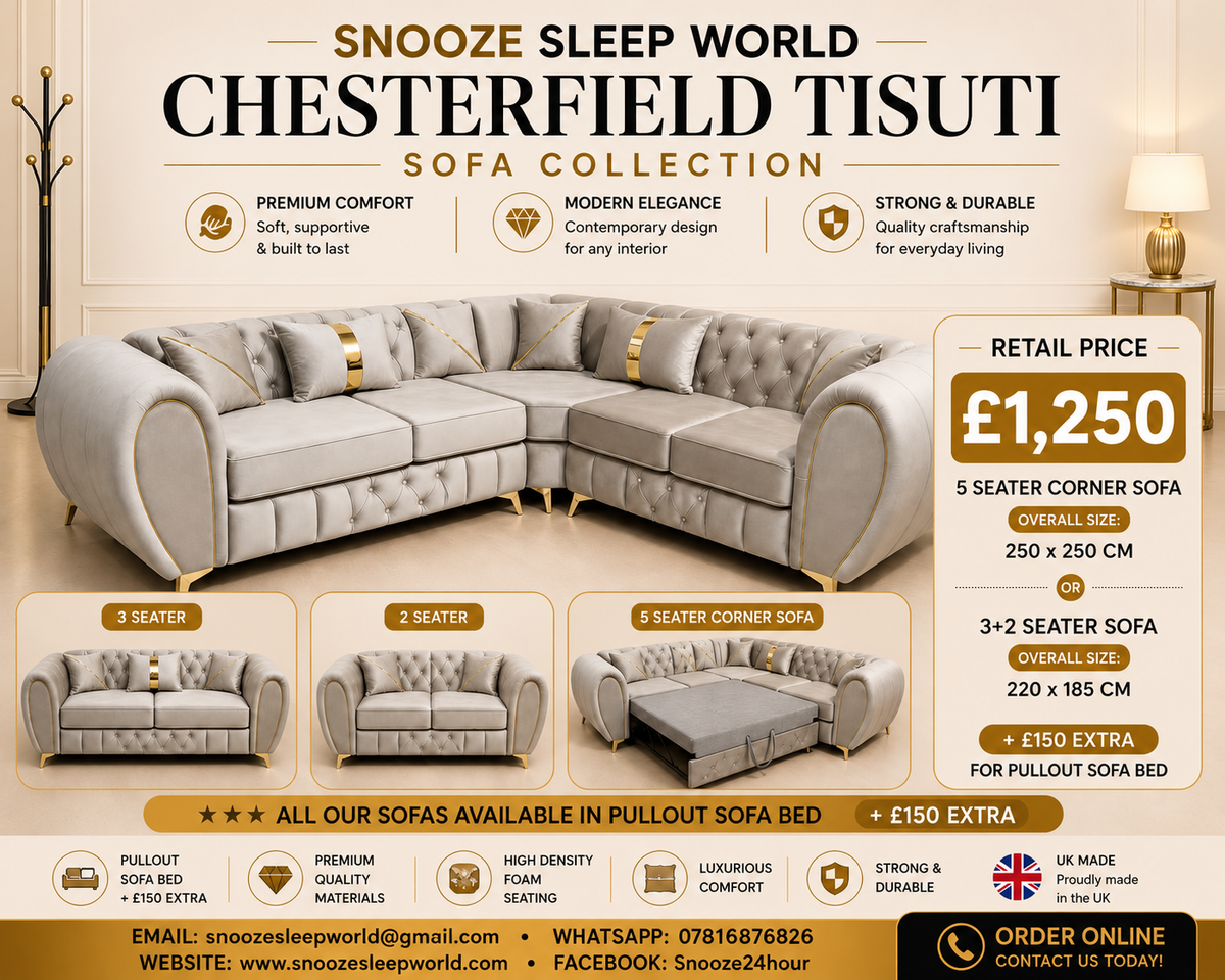 Chesterfield Tisuti
