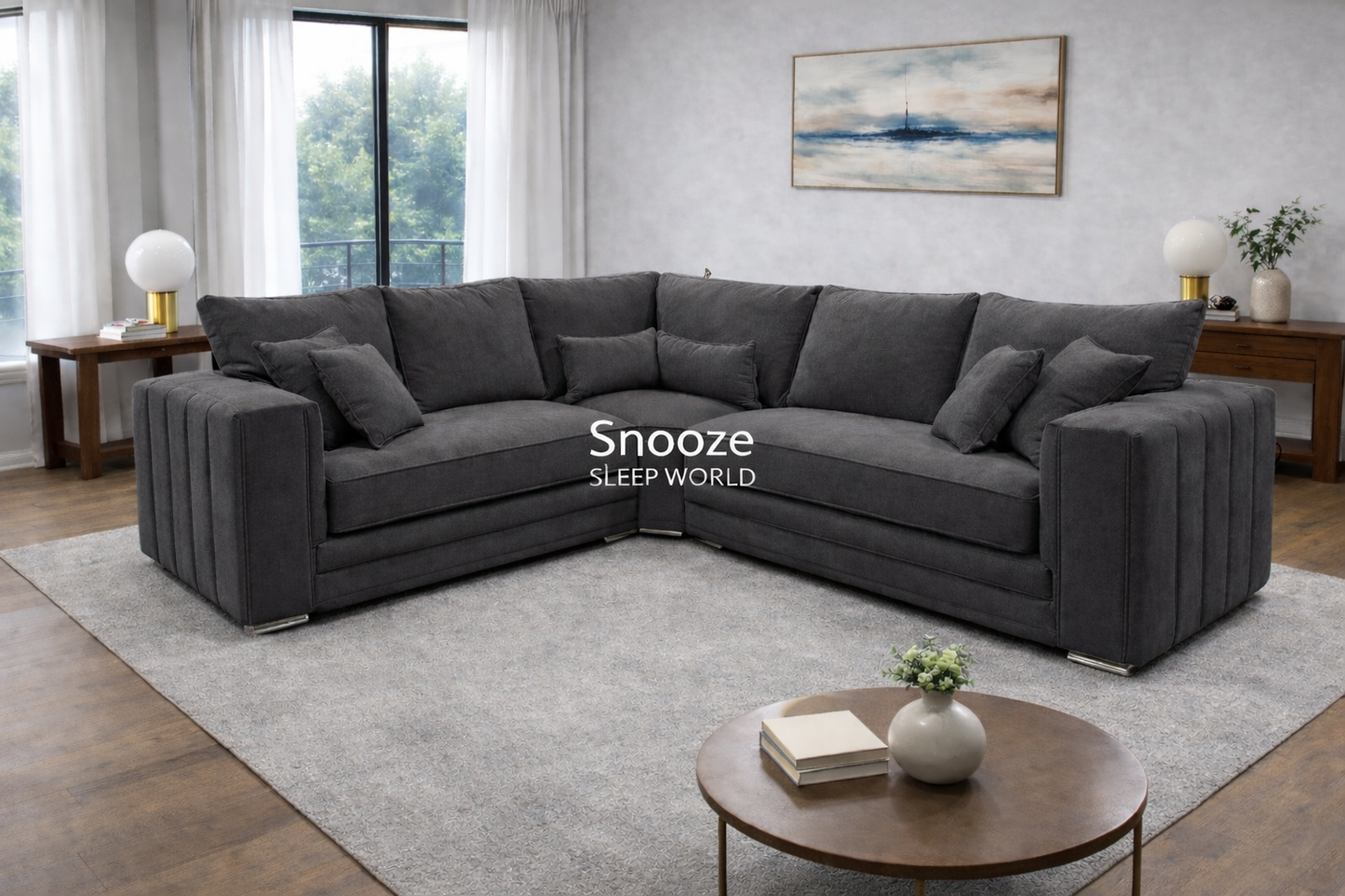 The Founder L Shape 5 Seater