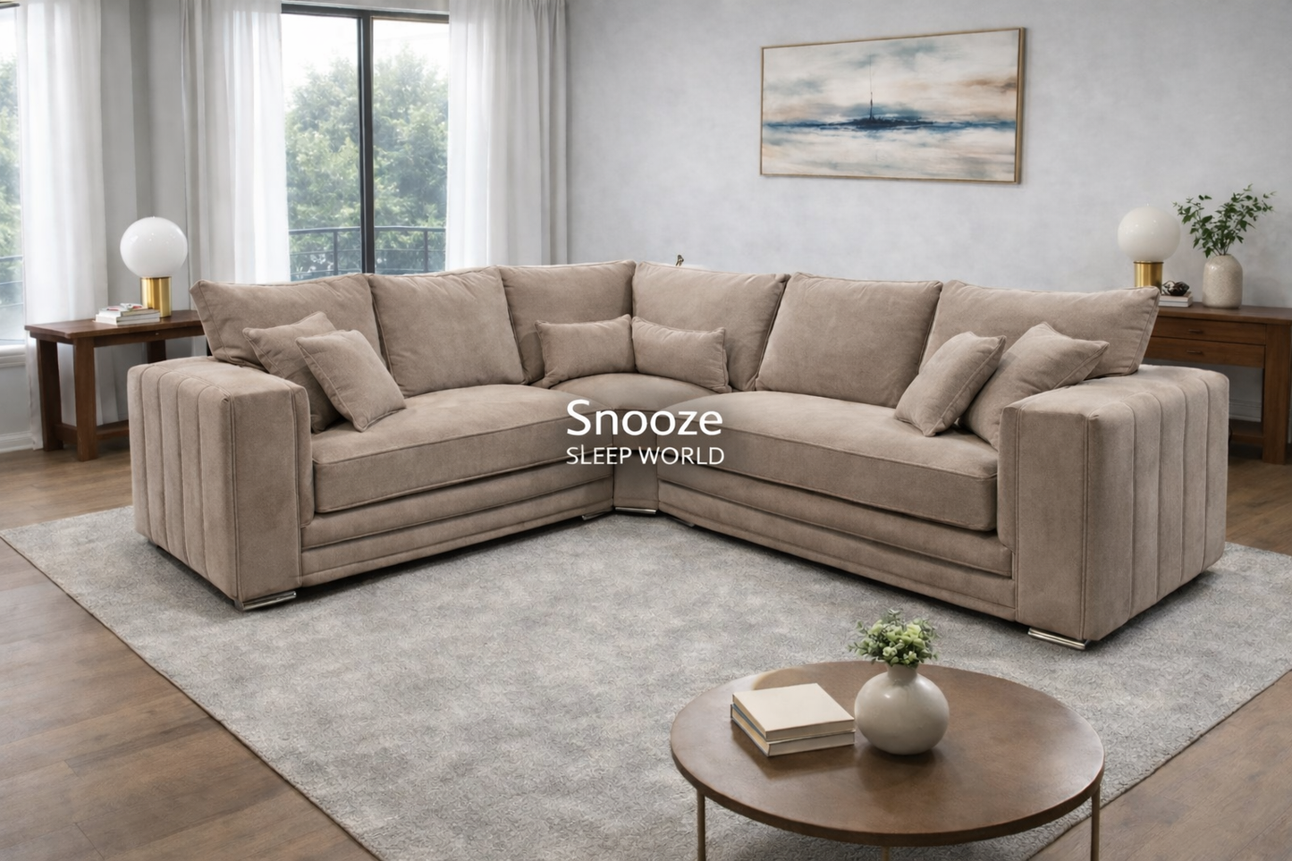 The Founder L Shape 5 Seater