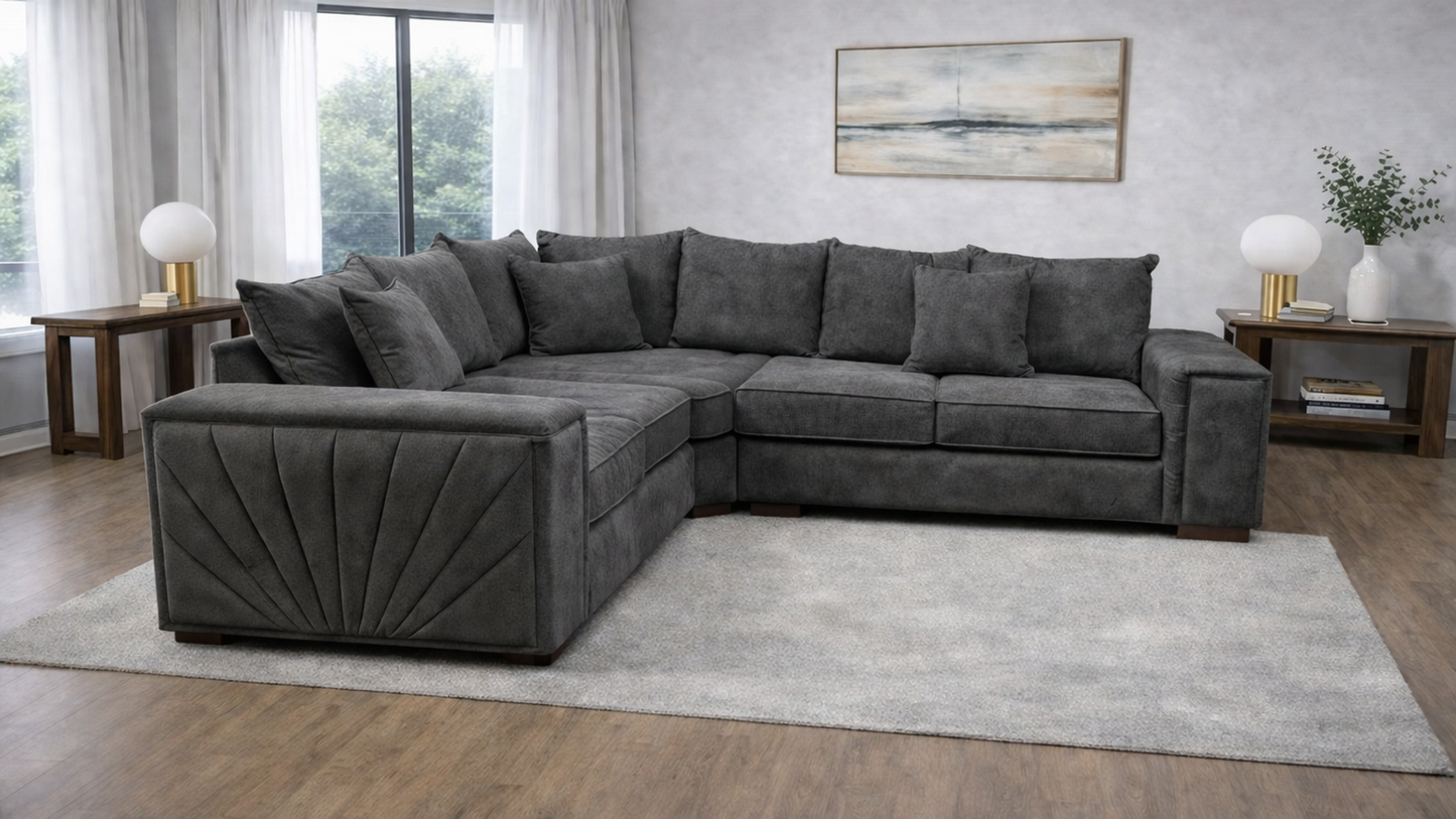 Habeeb 5 Seater L Shape