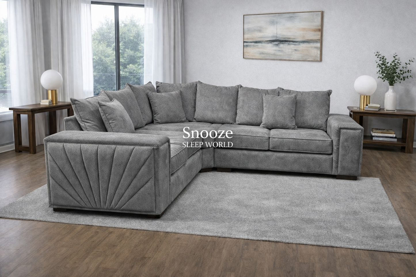 Habeeb 5 Seater L Shape
