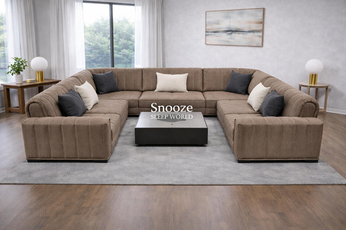 Habeeb 5 Seater L Shape