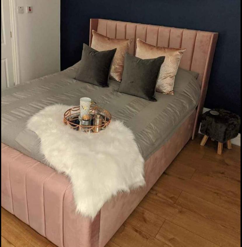 Allistair Panel Bed "Ottomon" FRAME ONLY