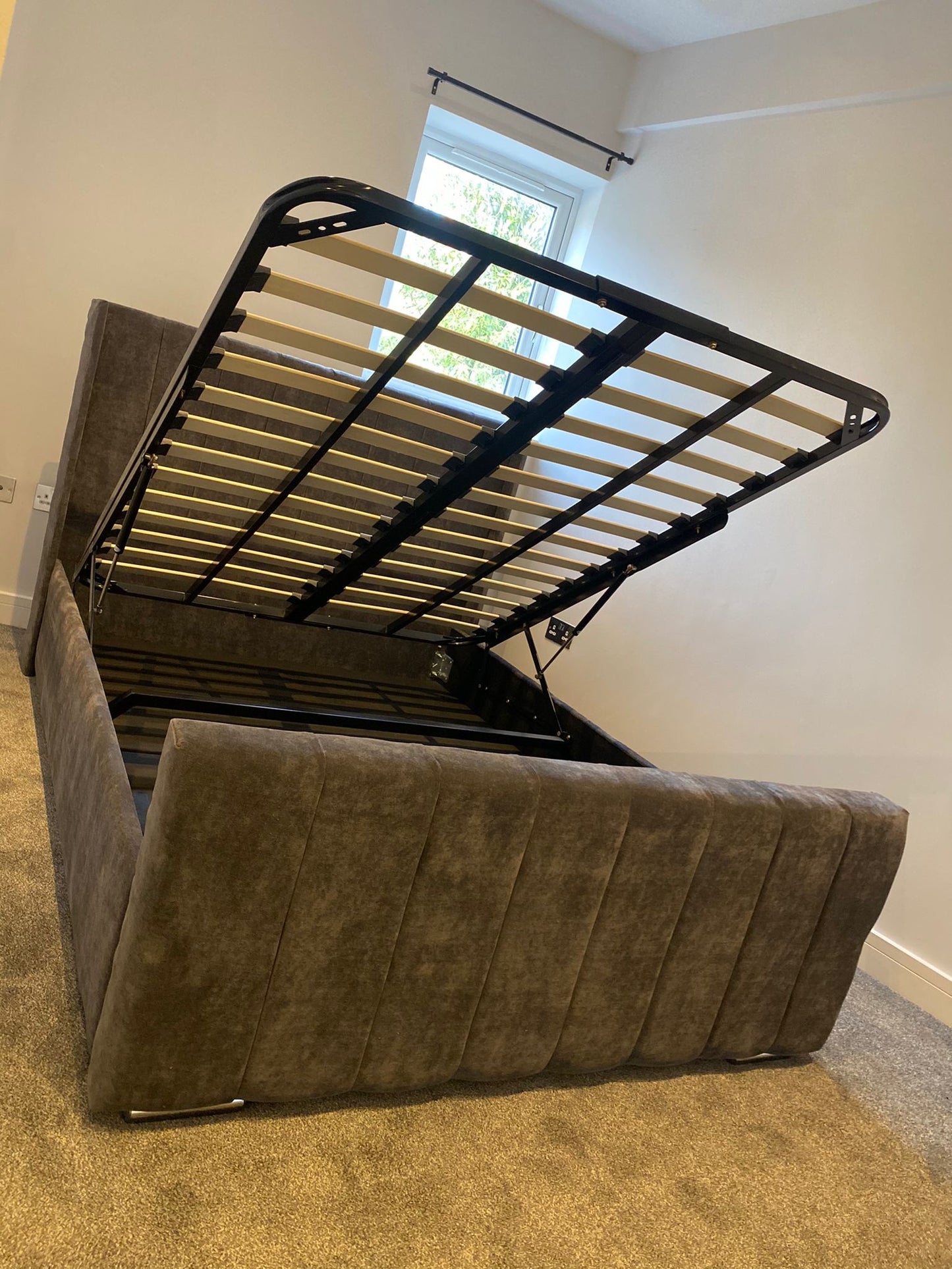 Allistair Panel Bed "Ottomon" FRAME ONLY