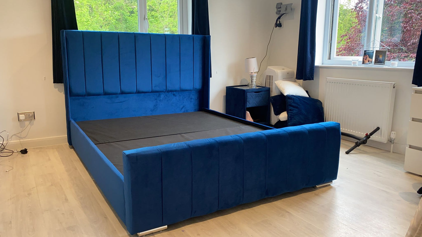 Allistair Panel Bed "Ottomon" FRAME ONLY