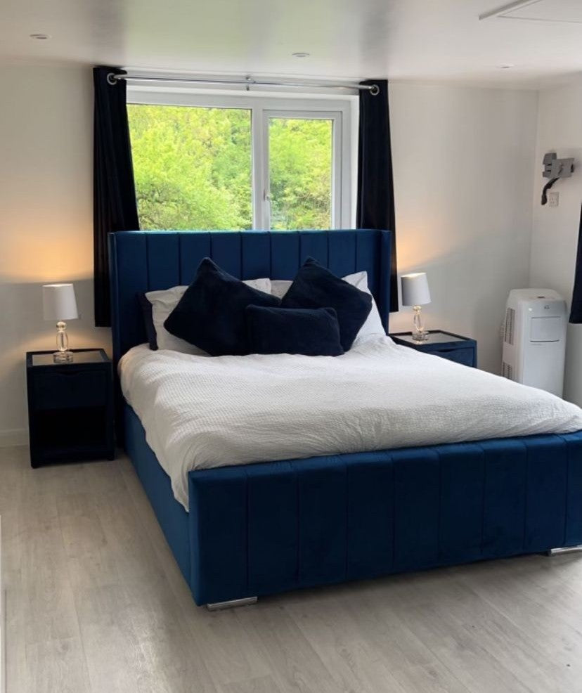 Allistair Panel Bed "Ottomon" FRAME ONLY