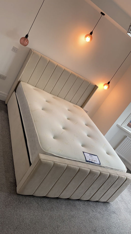 Allistair Panel Bed "Ottomon" FRAME ONLY