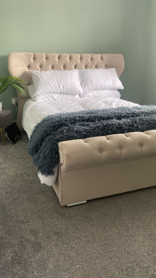 Winged Sleigh "Ottoman" Frame