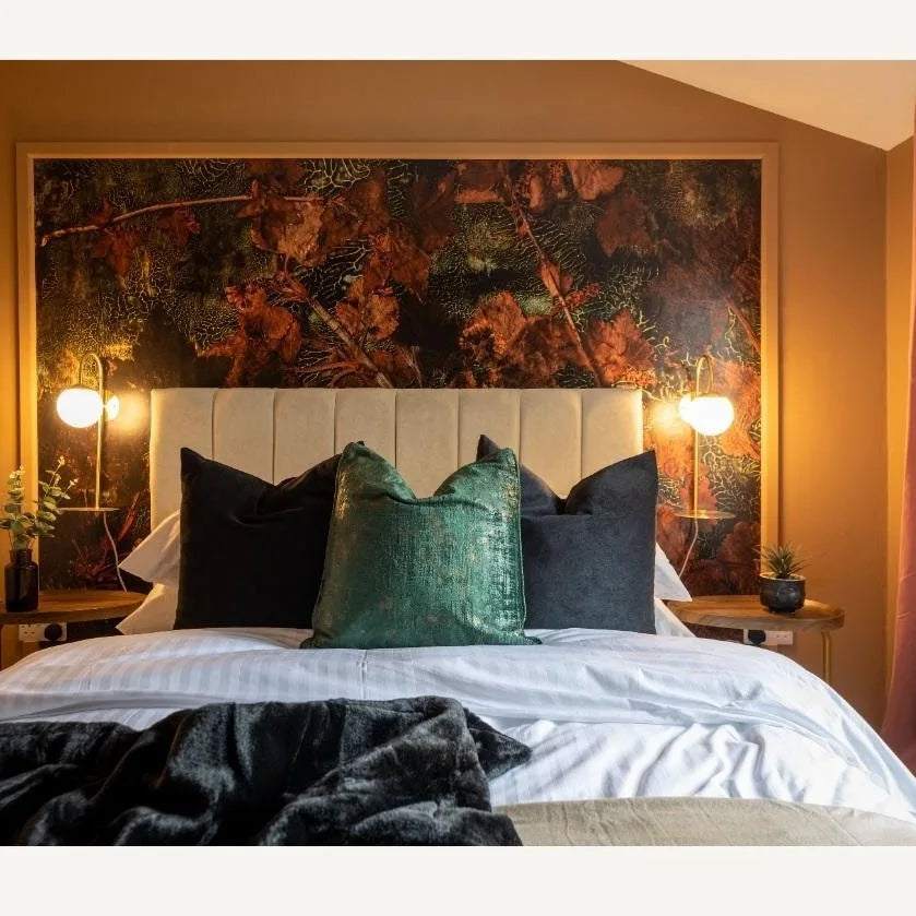 Allistair Panel Bed "Ottomon" Frame & Mattress Package
