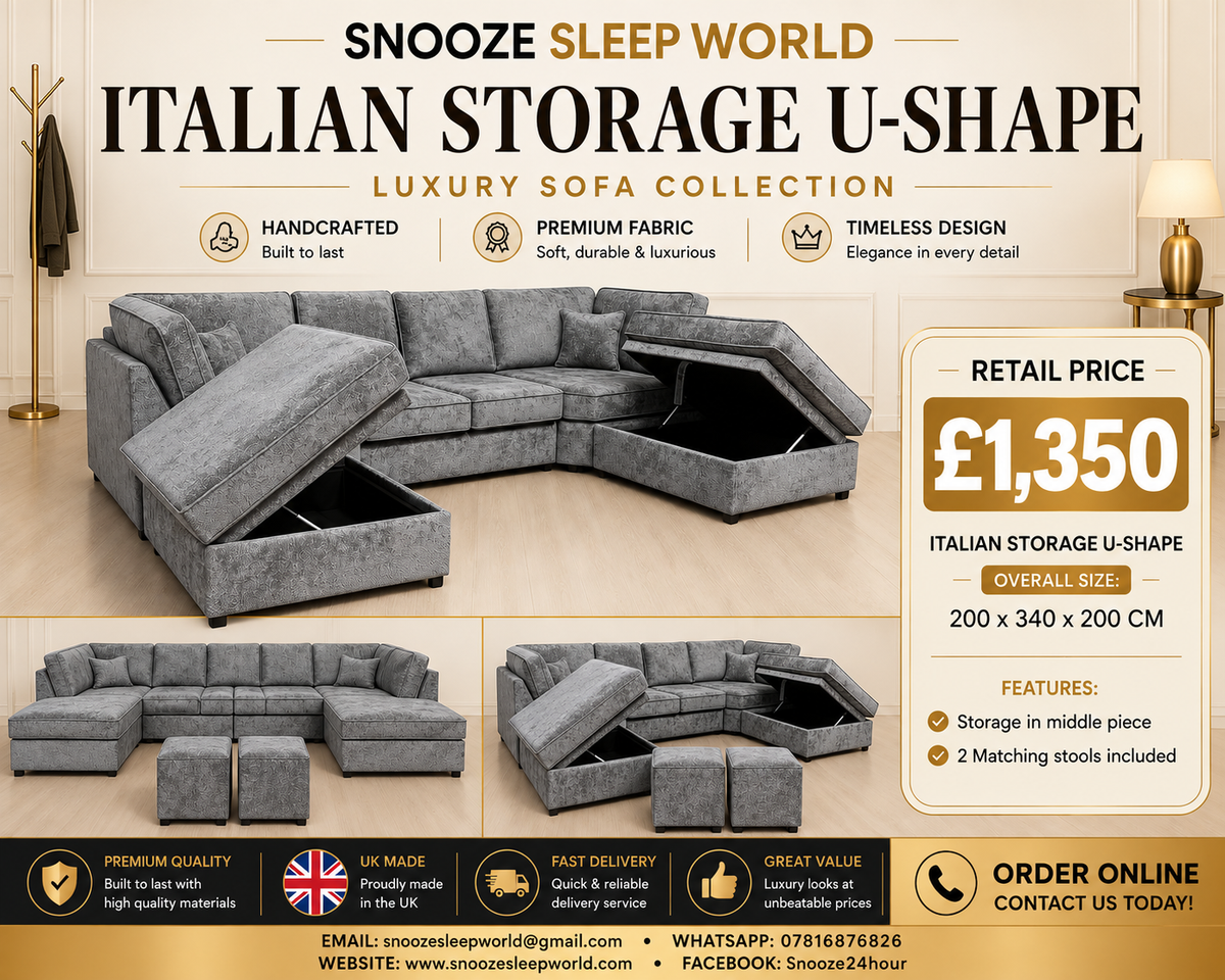 Italian Storage U-Shape