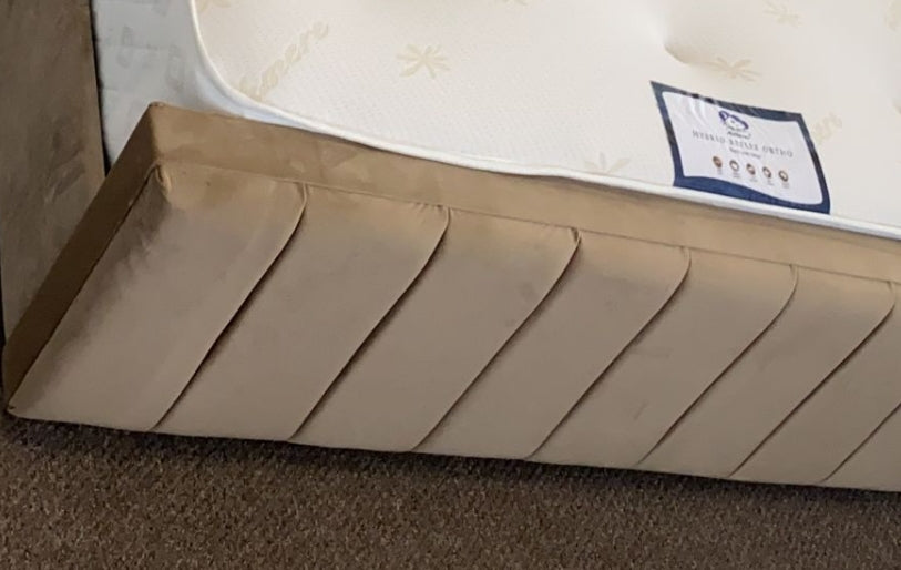 Allistair Panel Bed "Ottomon" Frame & Mattress Package