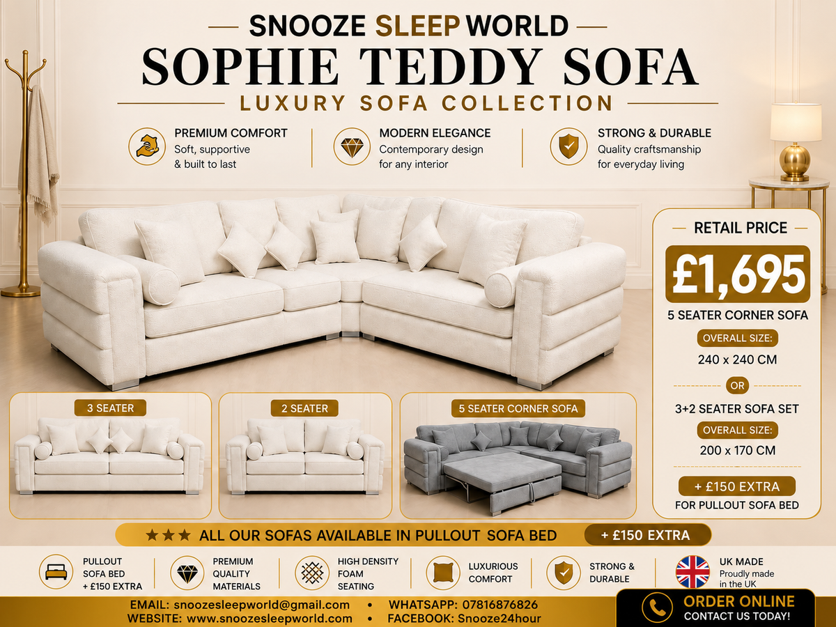 Sophie Teddy Sofa