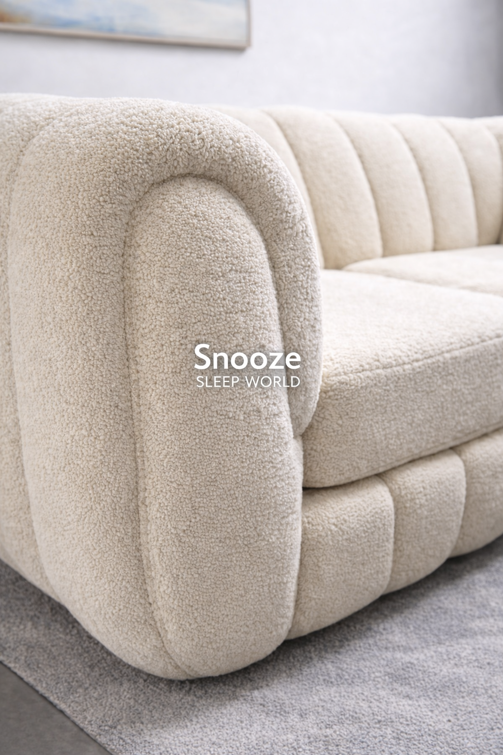 Shell Teddy L-Shape Corner Sofa