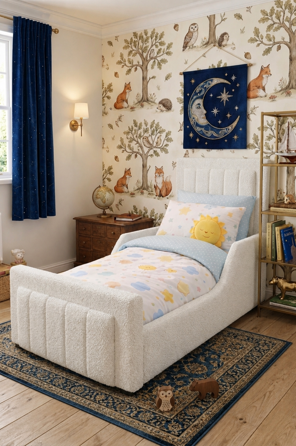 Elaya Panel Bed & Mattress Package