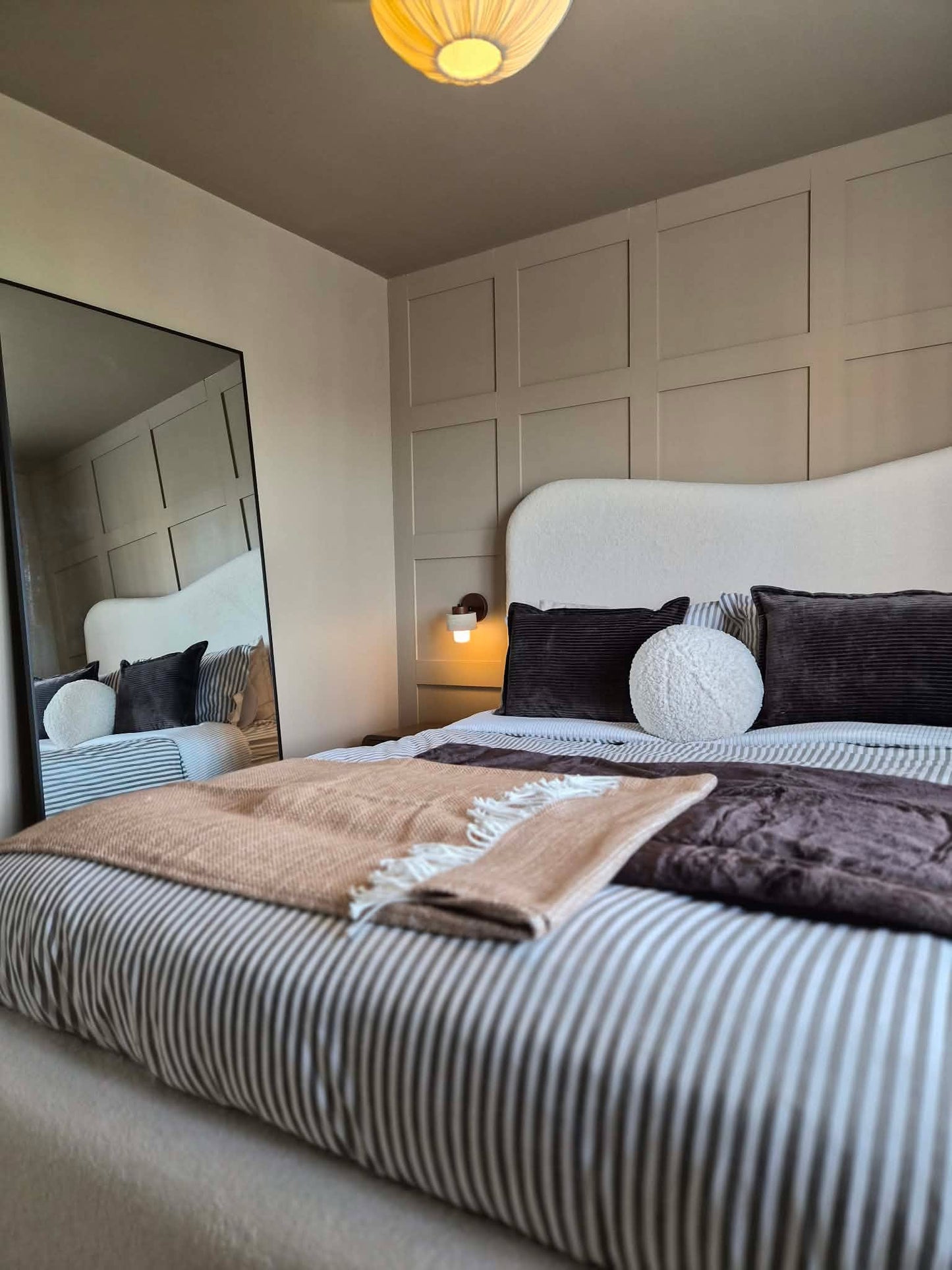 Boucle Cloud Bed & Mattress
